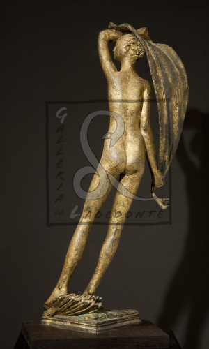Libero Andreotti - Venere Fortuna, 1928-31 Bronzo dorato Cm l. 25 h. 78